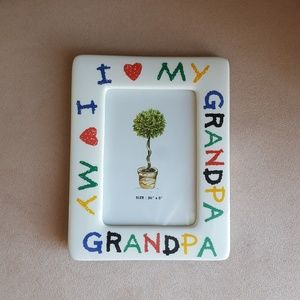 I ❤ My Grandpa picture Frame